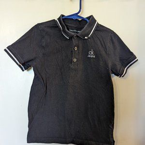 Boys Black Calving Kleitn Polo